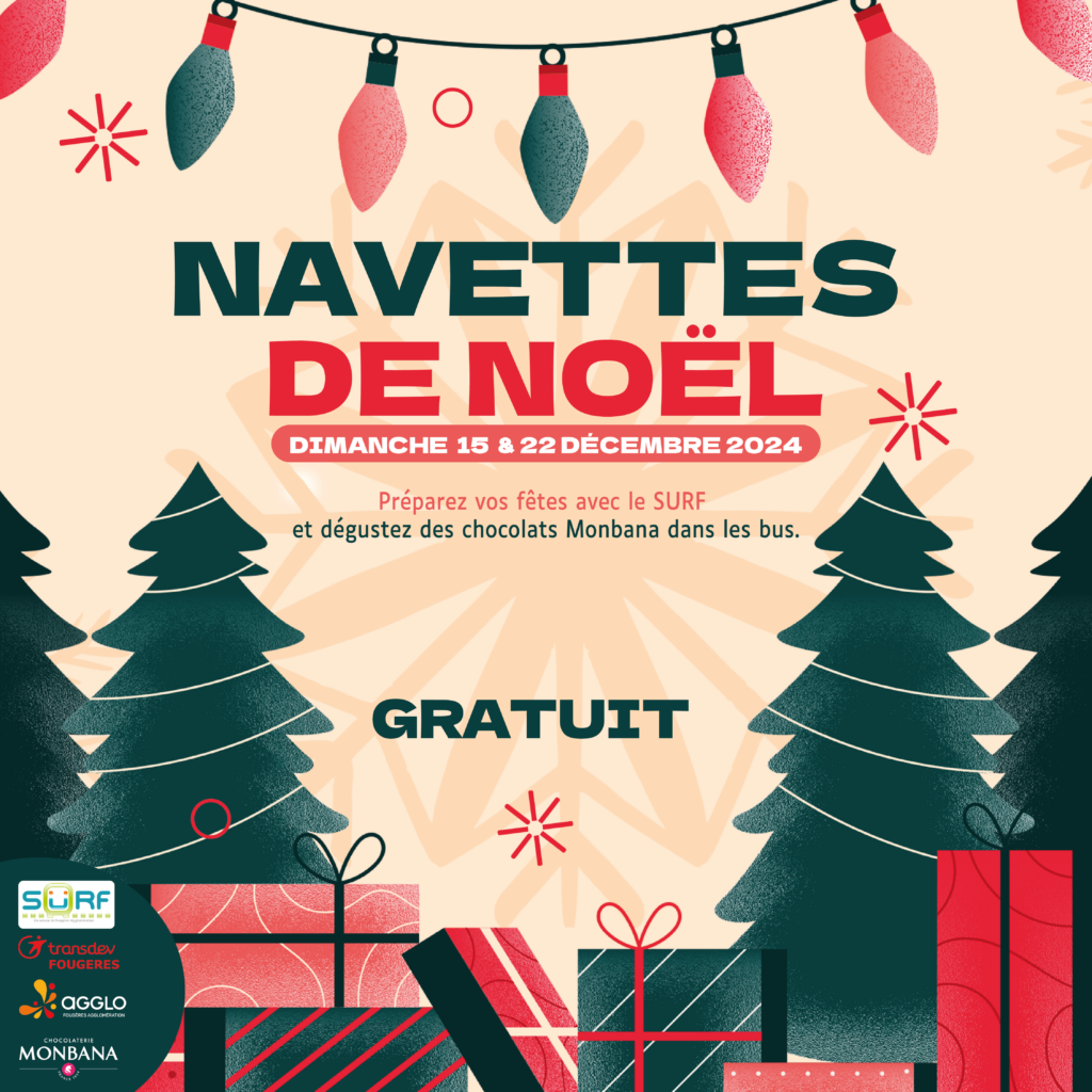 Navettes de noel SURF 2024